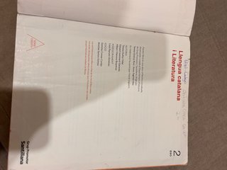 Llengua catalana i literatura, 2 ESO, Sèrie oberta