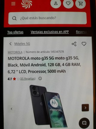 Telefono Motorola Moto g35 5G