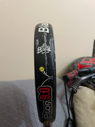 Pala de pádel Black Crown Piton 9.0