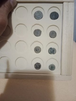 Lotto di 8 monete romane antiche
