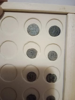 Lotto di 8 monete romane antiche