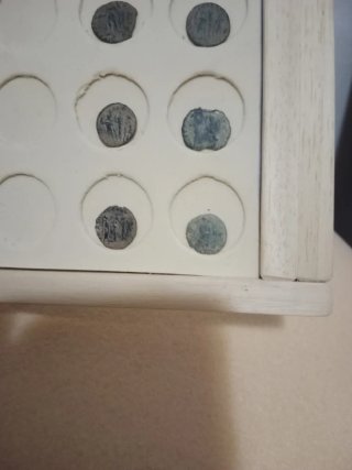 Lotto di 8 monete romane antiche
