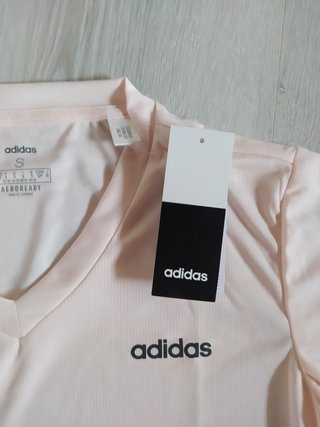 Camiseta Adidas Talla S Rosa Con Etiquetas