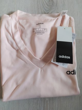 Camiseta Adidas Talla S Rosa Con Etiquetas