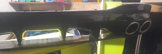 Difusor trasero Mercedes AMG