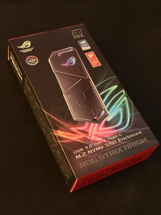 Caja SSD ROG Strix Arion USB 3.2 Gen2