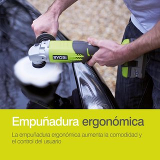 RYOBI amoladora angular sin cable 18V