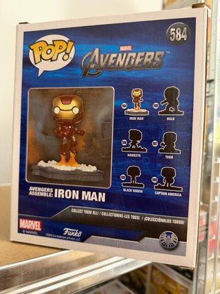 Funko Pop Iron Man 584 Avengers Deluxe