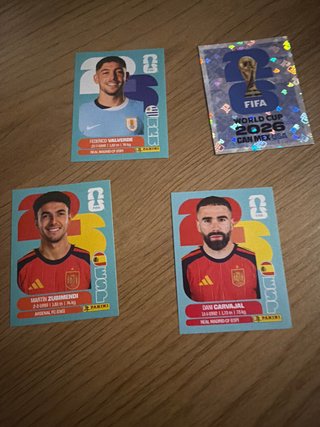 Cromos FIFA World Cup 2026 los cuatro