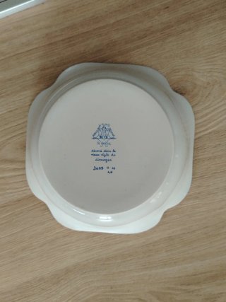Ciotola Limoges Vintage Porcellana Fiori