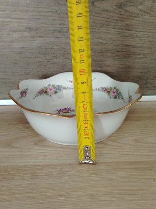 Ciotola Limoges Vintage Porcellana Fiori