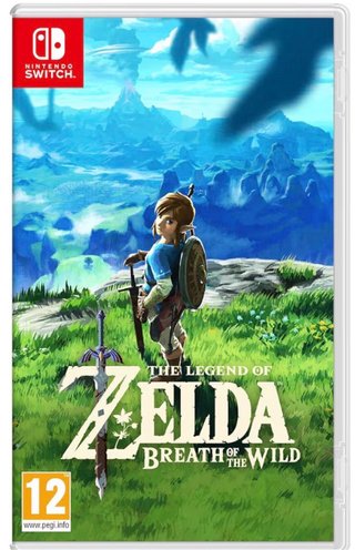 Zelda Breath of the Wild Nintendo Switch