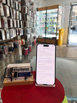 iPhone 15 Pro 256 Negro/Gris