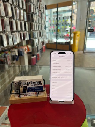 iPhone 15 Pro 256 Negro/Gris