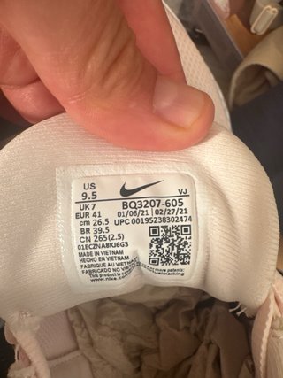 Zapatillas Nike Mujer Rosa palido
