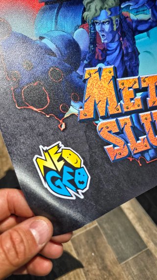 Metal Slug 2 SNK Poster Neo Geo PVC 70x50cm