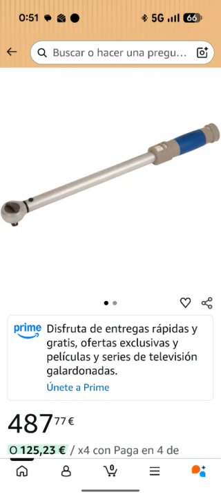 Llave Dinamométrica Irimo 3/4 800Nm
