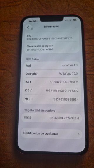 iPhone 13 Rojo