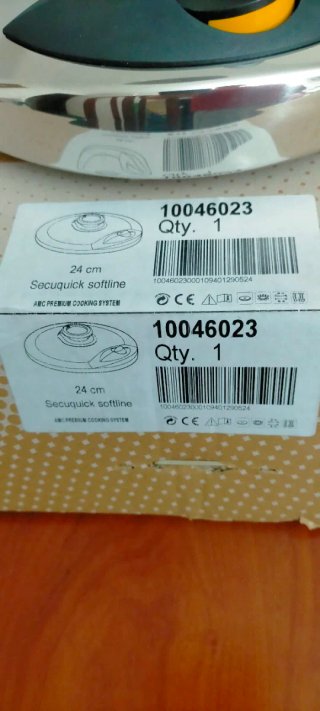 Tapa AMC 24 cm Secuquick softline