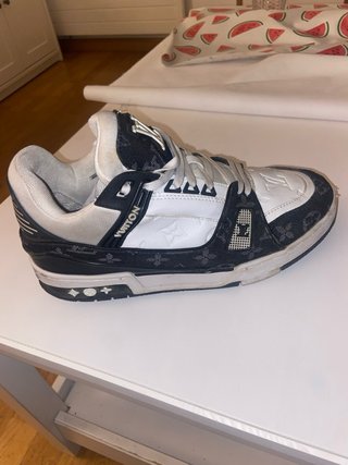 Bambas Louis Vuitton Blancas y Negras originales