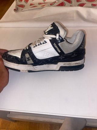 Bambas Louis Vuitton Blancas y Negras originales