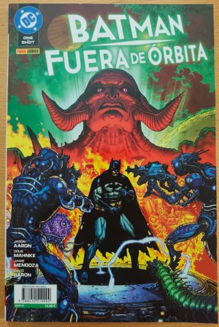 BATMAN FUERA DE ÓRBITA. JASON AARON. PANINI