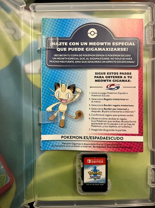 Pack Pokémon Espada + Escudo Switch PAL ES