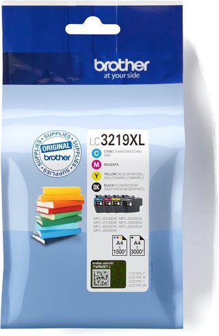 Brother LC3213VAL cartuchos tinta colores