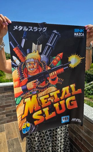Metal Slug Neo Geo SNK Poster PVC 70x50