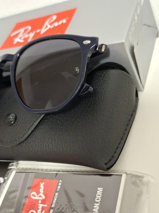 GAFAS RB4306 Hexagonal AZUL Brillo Nueva ORIGINAL