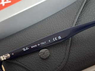 GAFAS RB4306 Hexagonal AZUL Brillo Nueva ORIGINAL