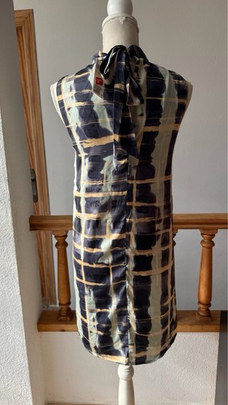 Vestido sin mangas con estampado - XS