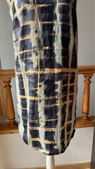 Vestido sin mangas con estampado - XS