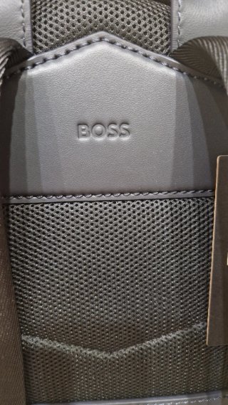 Zainetto Hugo Boss Pelle Blu Navy