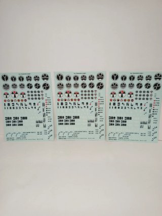 Warhammer Tau Transfer Sheet