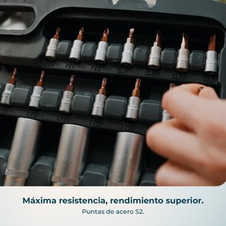 Cecotec Maletín Portaherramientas 108 piezas KRK