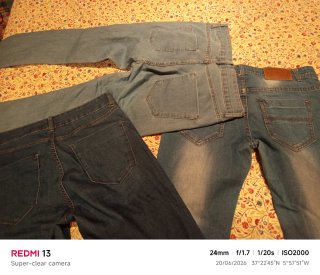 3 Pantalones Vaqueros Talla 16 Años
