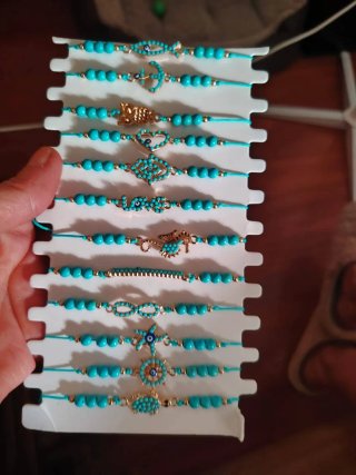 Pulseras echas a mano