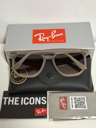 GAFAS RB4306 Hexagonal MARRO Brillo Nueva ORIGINAL