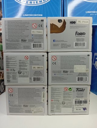 Lote 6 Funko Pop Juego de Tronos