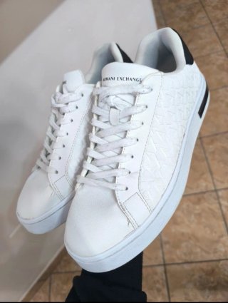 Scarpe Armani Exchange Uomo Bianche