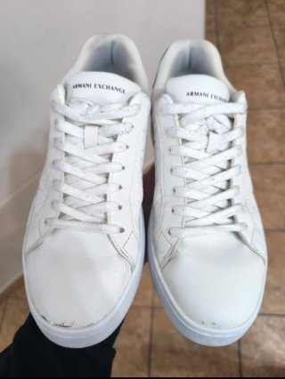 Scarpe Armani Exchange Uomo Bianche