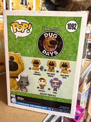 Funko Pop Dug & Squirrel 1092 Disney Pixar