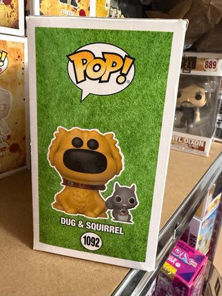 Funko Pop Dug & Squirrel 1092 Disney Pixar