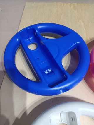 NUEVOS. Volantes Wii y WiiU de Colores
