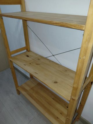 Estantería madera  Ikea 125 x 90 cm