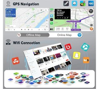 Pantalla CarPlay para Mercedes Vito