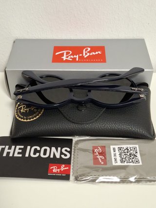 GAFAS RB2180 AZUL Brillo Nueva ORIGINAL
