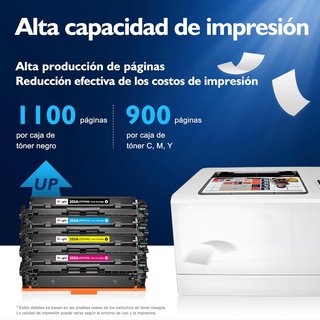 Cartuchos Toner HP 205A CF530A 4 colores