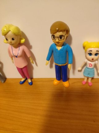 Lote Muñecos Little Tikes Casa Muñecas